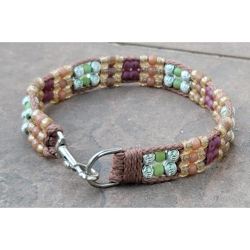 Custom Handmade Beaded Bling Dog Collar